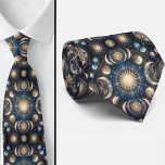 Celestial Pattern  Stropdas<br><div class="desc">Elegant Blue & White Diamond Gem Star Pattern Necktie Add a fresh, sophisticated touch to your wardrobe with this striking blue and white diamond star pattern necktie. The crisp white diamond motifs shimmer against a rich blue backdrop, accented with subtle star details for a hint of celestial charm. The combination...</div>