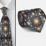 Celestial Pattern  Stropdas<br><div class="desc">Elegant Blue & White Diamond Gem Star Pattern Necktie Add a fresh, sophisticated touch to your wardrobe with this striking blue and white diamond star pattern necktie. The crisp white diamond motifs shimmer against a rich blue backdrop, accented with subtle star details for a hint of celestial charm. The combination...</div>