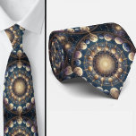 Celestial Pattern  Stropdas<br><div class="desc">Elegant Blue & White Diamond Gem Star Pattern Necktie Add a fresh, sophisticated touch to your wardrobe with this striking blue and white diamond star pattern necktie. The crisp white diamond motifs shimmer against a rich blue backdrop, accented with subtle star details for a hint of celestial charm. The combination...</div>