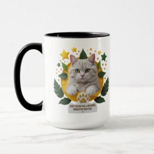 Celestial Paws – 15 oz Cat Combo Mok