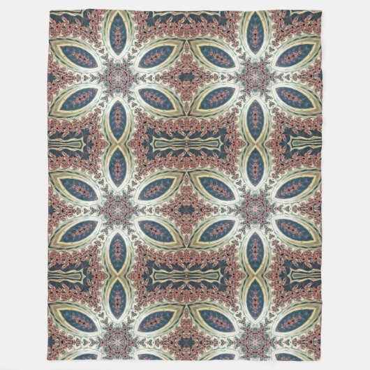 Celestial Petals of Infinity Fleece Deken (Voorkant)