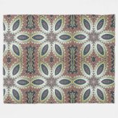 Celestial Petals of Infinity Fleece Deken (Voorkant (Horizontaal))