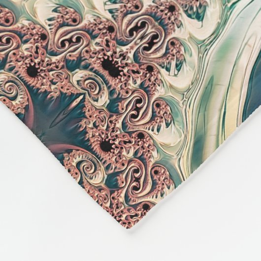 Celestial Petals of Infinity Fleece Deken (Hoek)