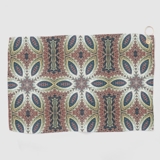 Celestial Petals of Infinity Golfhanddoek (Horizontaal)