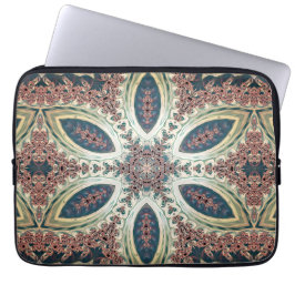 Celestial Petals of Infinity Laptop Sleeve