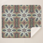 Celestial Petals of Infinity Sherpa Deken (Voorkant (horizontaal))