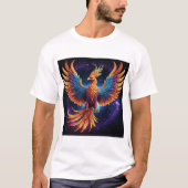 "Celestial Phoenix Rebirth T-shirt" T-shirt (Voorkant)