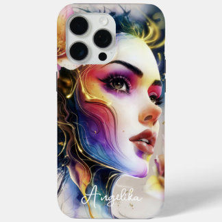 Celestial Phone Hoesje Painted Woman Fantasy Lover