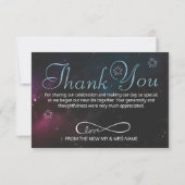Celestial Photo Thank You Cards Save The Date (Achterkant)