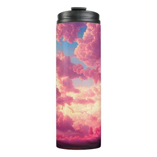 Celestial Pink Sky Thermosbeker (Voorkant)