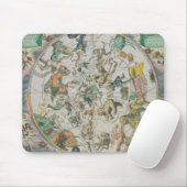 Celestial Planisphere, waarop de tekens van de die Muismat (Met muis)