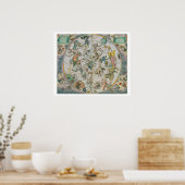 Celestial Planisphere, waarop de tekens van de die Poster (Keuken)