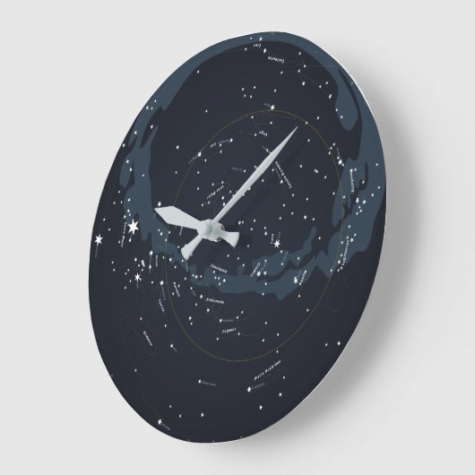 Celestial Planisphere Wall Clock Grote Klok (Hoek)