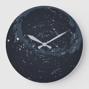 Celestial Planisphere Wall klok
