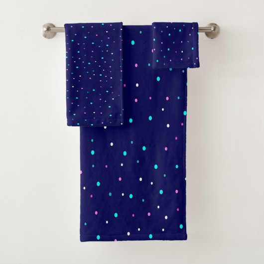 Celestial Polka Dots Bad Handdoek (Insitu)