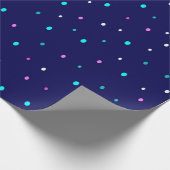Celestial Polka Dots Cadeaupapier (Hoek)