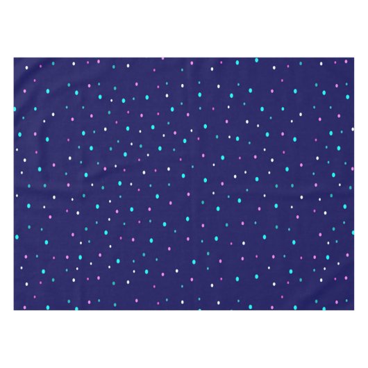 Celestial Polka Dots Tafelkleed (Voorkant (Horizontaal))