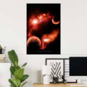 Celestial Poster (Thuiskantoor)