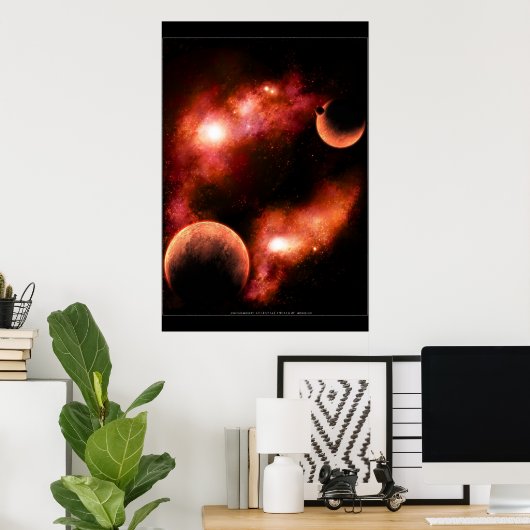 Celestial Poster (Thuiskantoor)