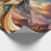Celestial Priestess of the Golden Pyramid. Cadeaupapier (Hoek)