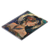 Celestial Princess - Bloemen en Blues Notitieboek (Linkerzijde)