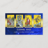 Celestial Psychic Tarot Reader Foto Visitekaartje (Voorkant)