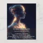 Celestial Pulse Energy Healing Flyer (Achterkant)