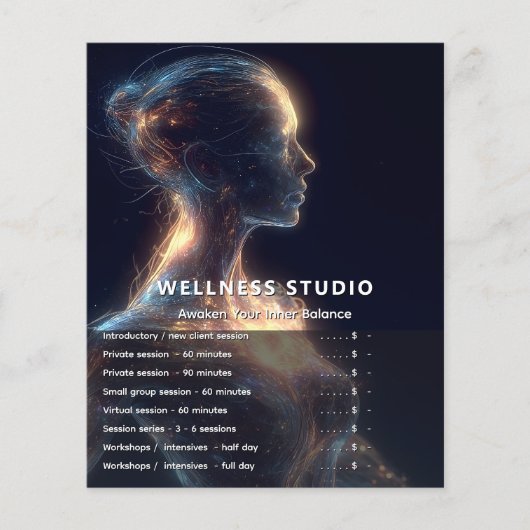 Celestial Pulse Energy Healing Flyer (Voorkant)