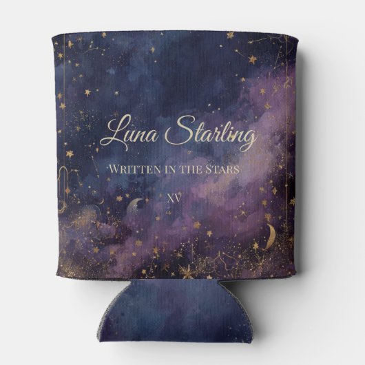 Celestial Quinceañera, op maat Blikjeskoeler (Achterkant)