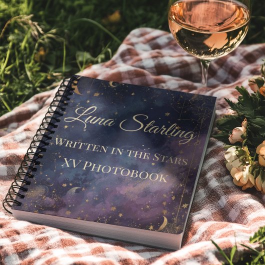 Celestial Quinceañera, op maat Notitieboek
