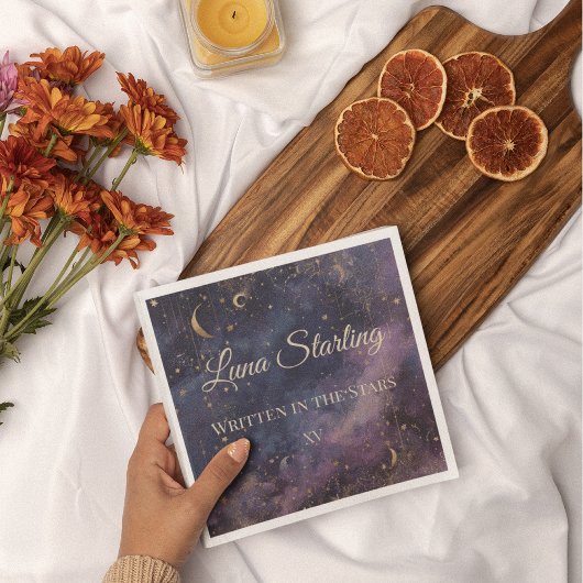 Celestial Quinceañera, op maat Servet