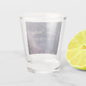 Celestial Quinceañera, op maat Shot Glas (Achterkant)
