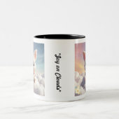 Celestial Rabbit Joy Tweekleurige Koffiemok (Center)