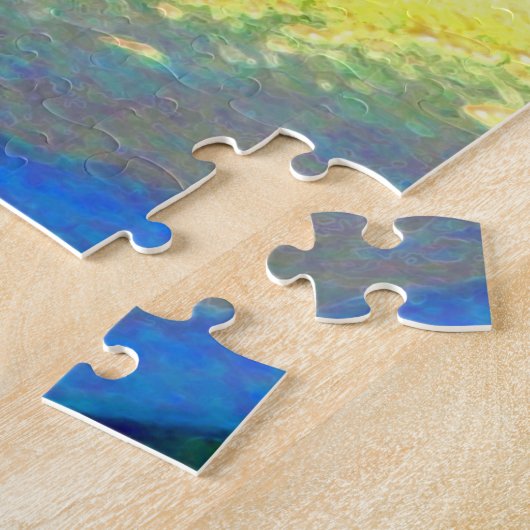 Celestial Rainbow Legpuzzel (Zijkant)