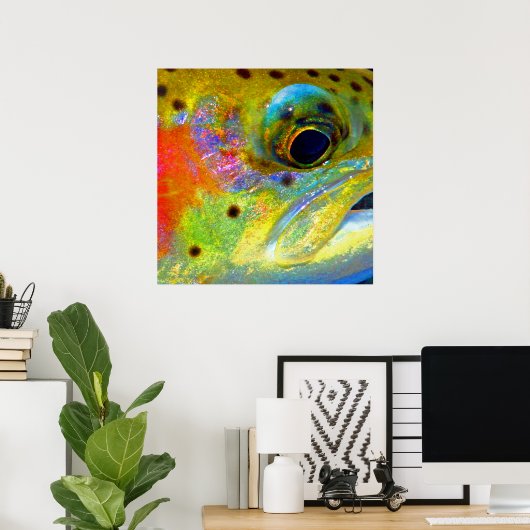 "Celestial Rainbow" Poster (Thuiskantoor)