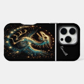 Celestial Raptor's Embrace iPhone Hoesje (Achterkant horizontaal)
