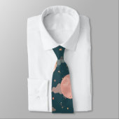 Celestial Romance Dreamy Moon & Stars Valentine Se Stropdas (Gebonden)