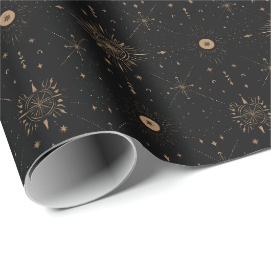 Celestial Romance Wedding Cadeaupapier (Rol Hoek)