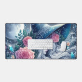 Celestial Rose Witch Dreamscape Bureaumat (Keyboard & Muis)