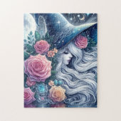 Celestial Rose Witch Dreamscape Legpuzzel (Verticaal)