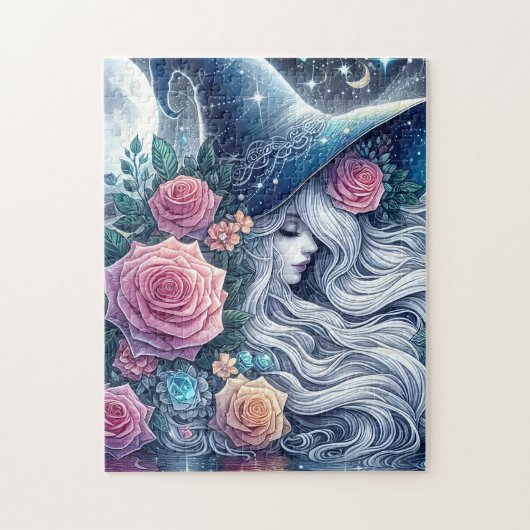 Celestial Rose Witch Dreamscape Legpuzzel (Verticaal)