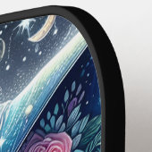 Celestial Rose Witch Dreamscape Pickleball Paddle (Links Detail)