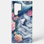 Celestial Rose Witch Dreamscape Samsung Galaxy Hoesje (Achterkant)