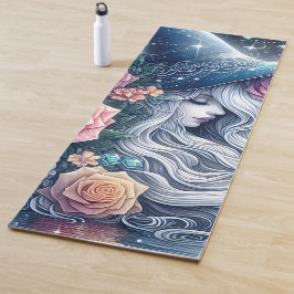 Celestial Rose Witch Dreamscape Yogamat