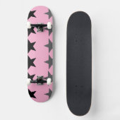 Celestial Roze Zilveren Skateboarddek Persoonlijk Skateboard (Voorkant)