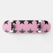 Celestial Roze Zilveren Skateboarddek Persoonlijk Skateboard (Horizontaal)