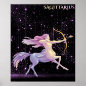 Celestial Sagittarius – Astrology Art Poster (Voorkant)