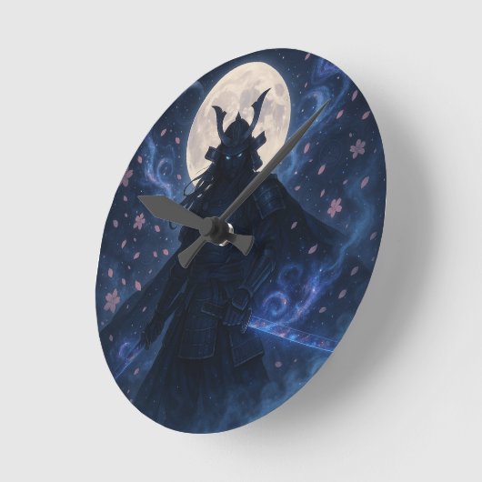 Celestial Samurai Cloak Dark Fantasy Anime Warrior Ronde Klok (Hoek)