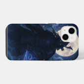 Celestial Samurai Phone Case | Dark Fantasy Anime iPhone Hoesje (Achterkant horizontaal)