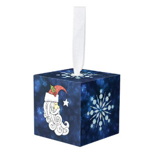 Celestial Santa Ornament
